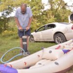 attila szilagyil inflates boat